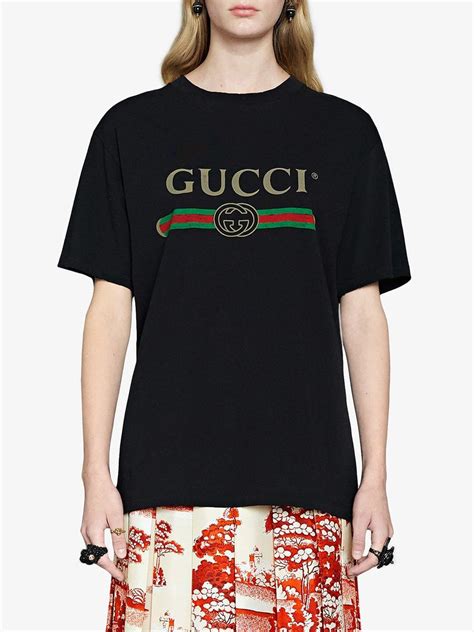 gucci womans shirt|gucci shirt women black.